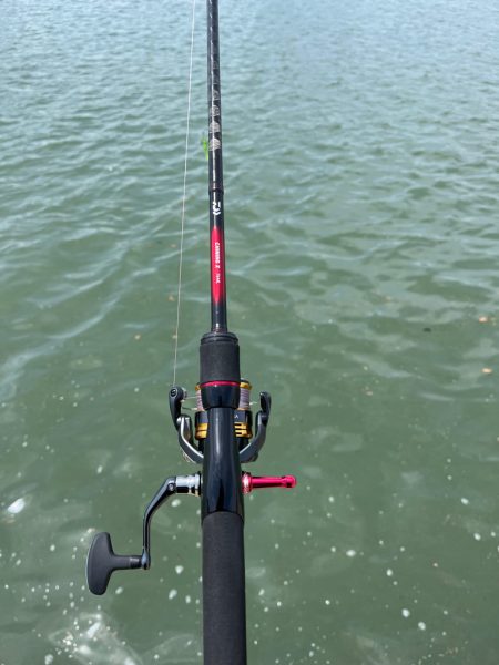 今日は武庫川でチニング!