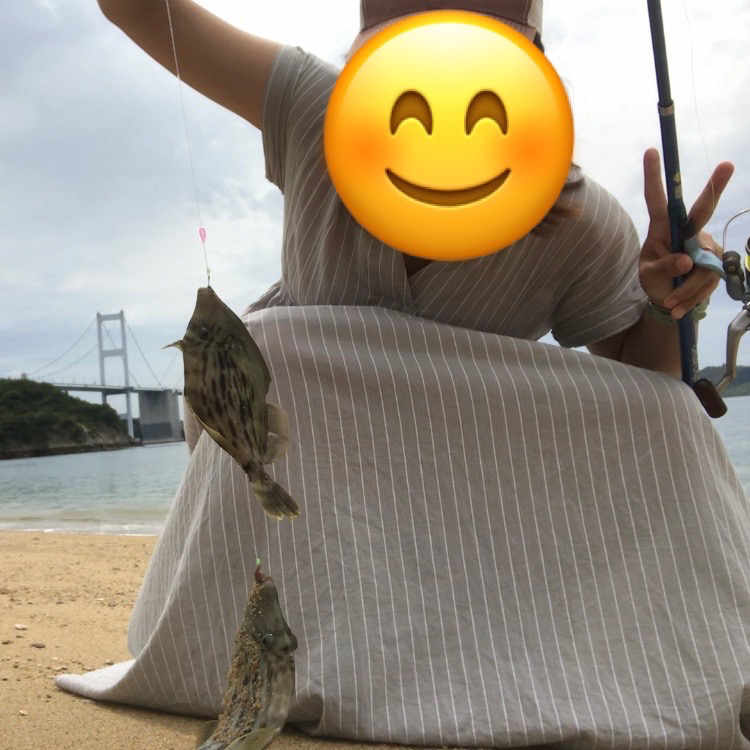 大島投げカワハギ