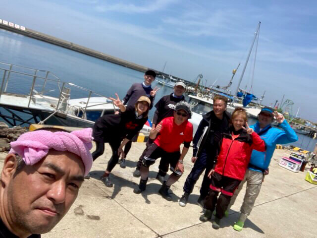 室津の夏フグ調査団