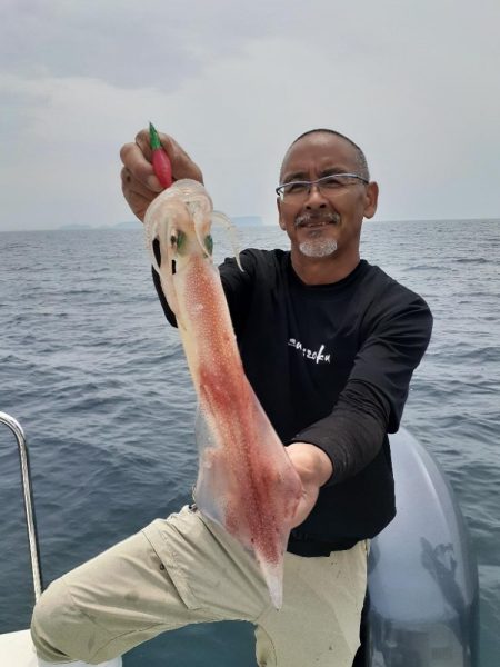 ボチボチ釣れました🦑