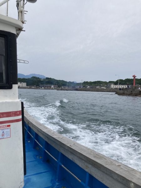 白イカ&アジ釣り