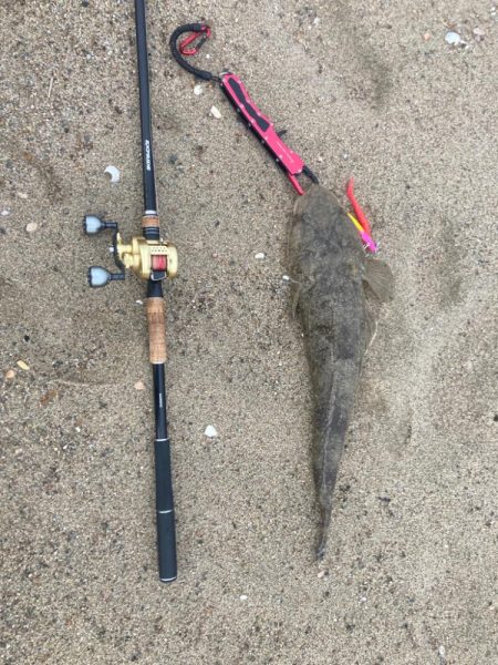 サーフでマゴチ