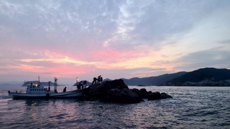 和歌山大引の磯でフカセ釣り