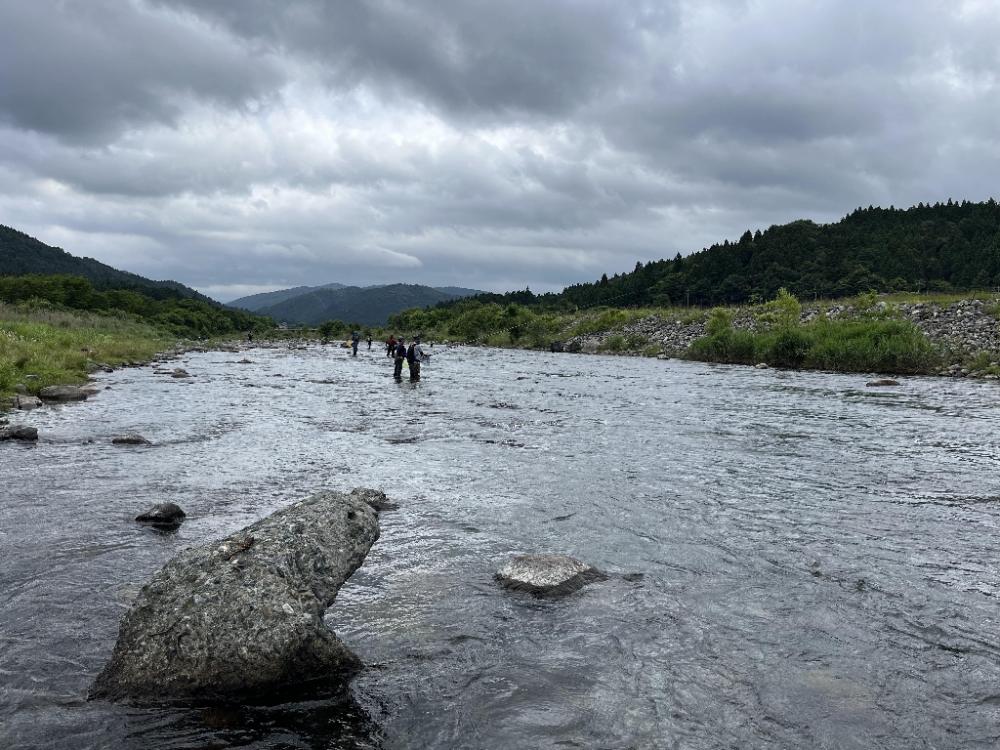 人生2度目の友釣り
