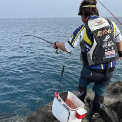 和歌山大引の磯でフカセ釣り
