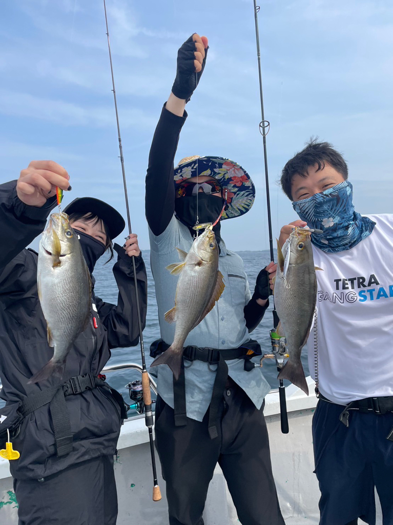 遊漁船 OceanDreamer でSLJ!!