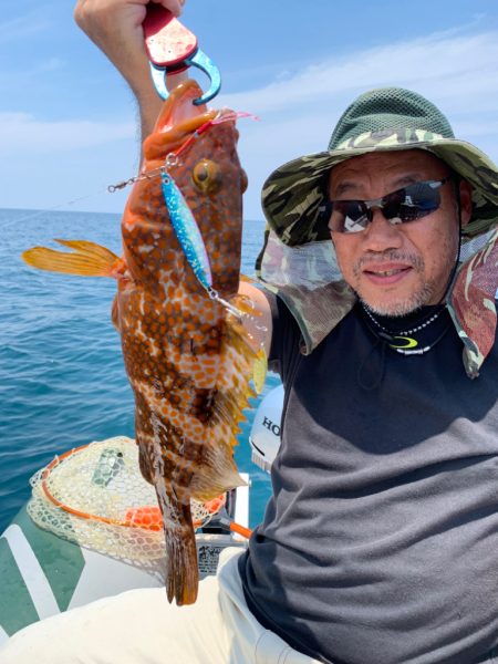 アコウ狙いのボート釣行