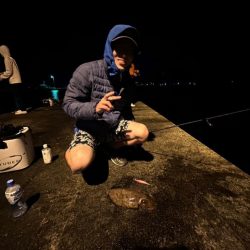 初青海島ナイトエギング！