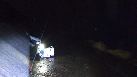 苅屋海岸のキス釣り