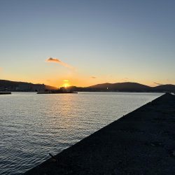 小樽港南防波堤でカレイ!!