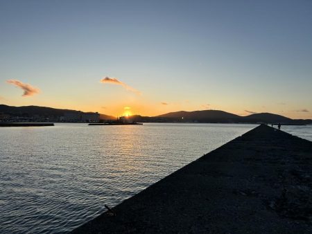 小樽港南防波堤でカレイ!!