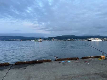 小樽港での投げ釣りとサビキ釣り!!!