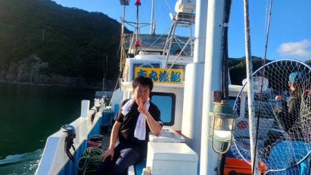 和歌山市江（吉丸渡船）でイカメタル