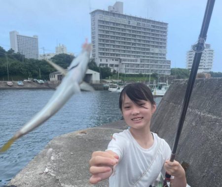 和歌山白浜の堤防で釣り