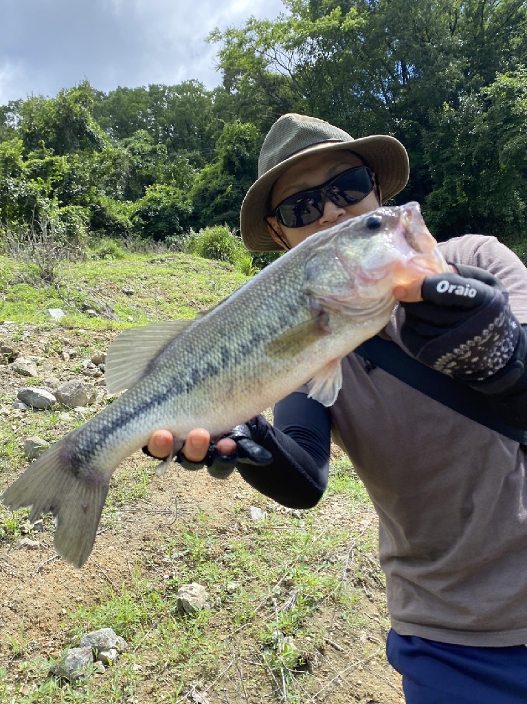 一庫ダム初バスゲット