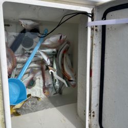 大雨前のマイボート釣行