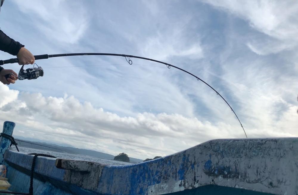 真夏のカセ釣り