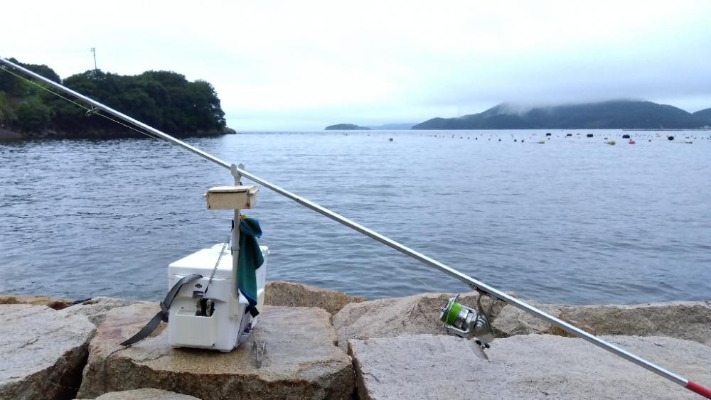 室津の投げ釣り