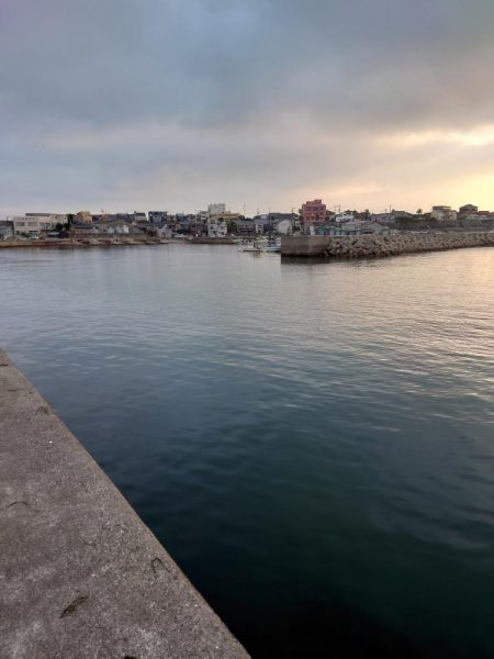 夏休みのイカ釣り