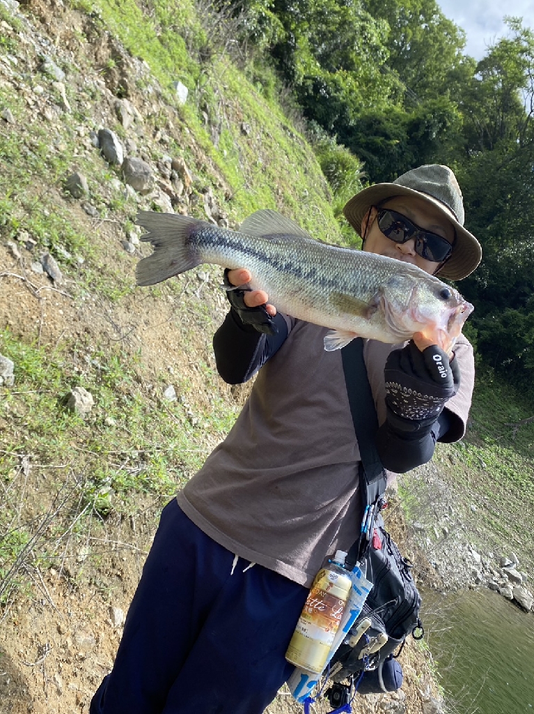 一庫ダム初バスゲット