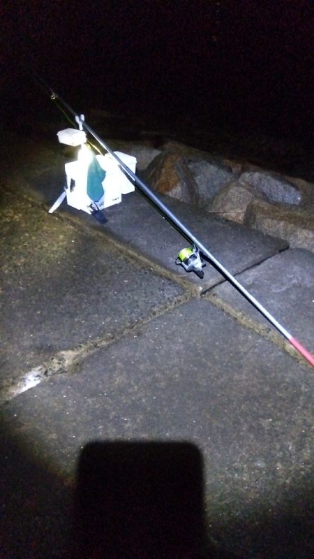 苅屋海岸のキス釣り