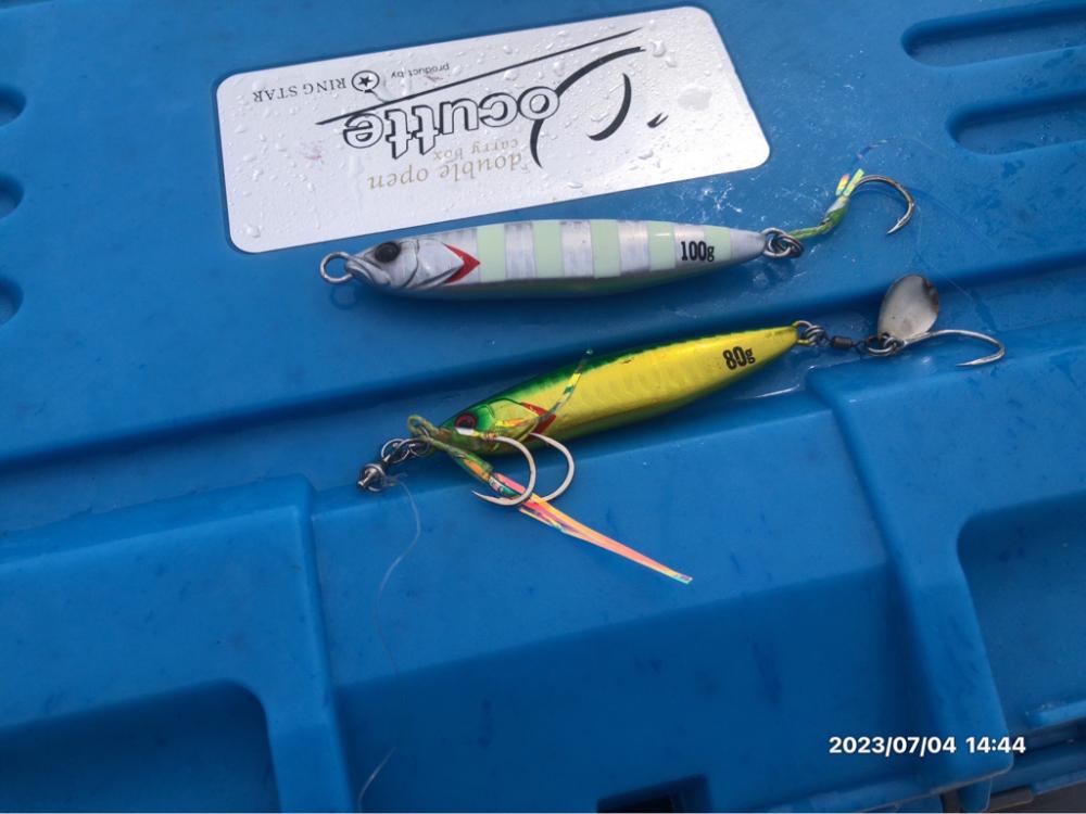 7/4 伊島沖　タイラバ　ジギング