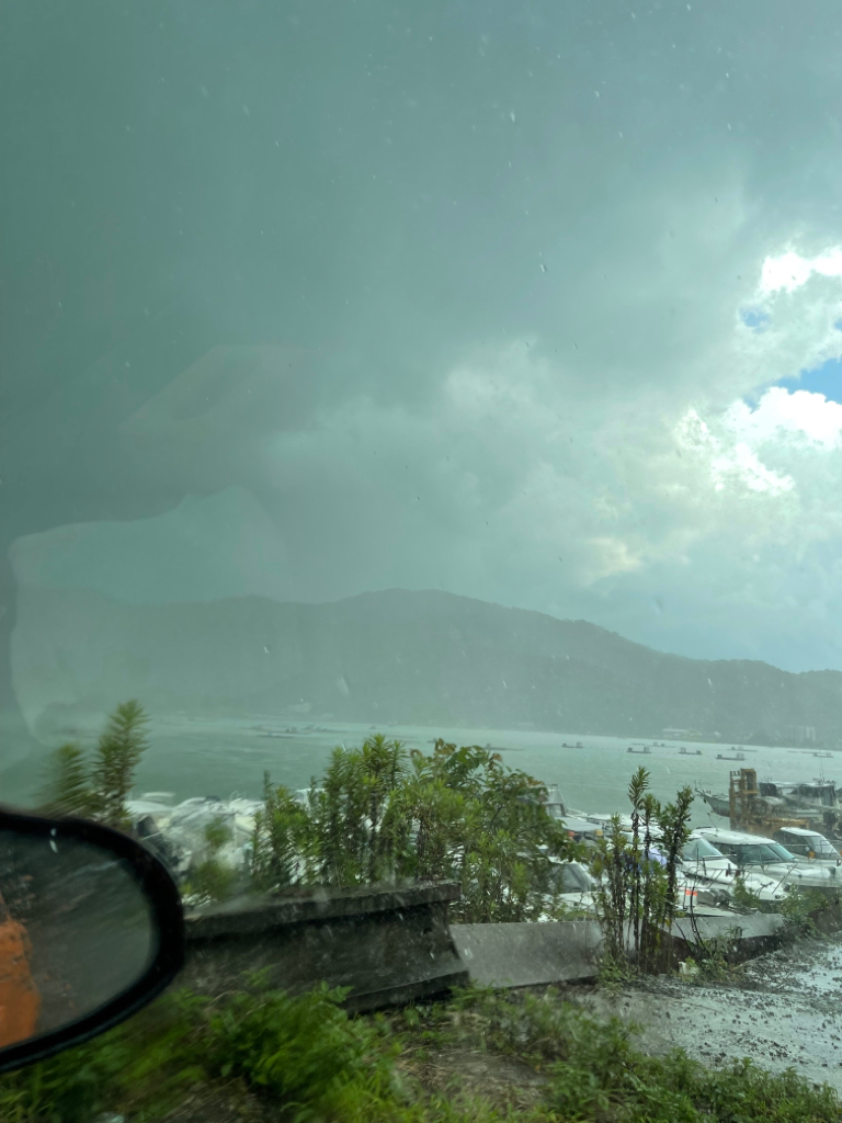 大雨前のマイボート釣行