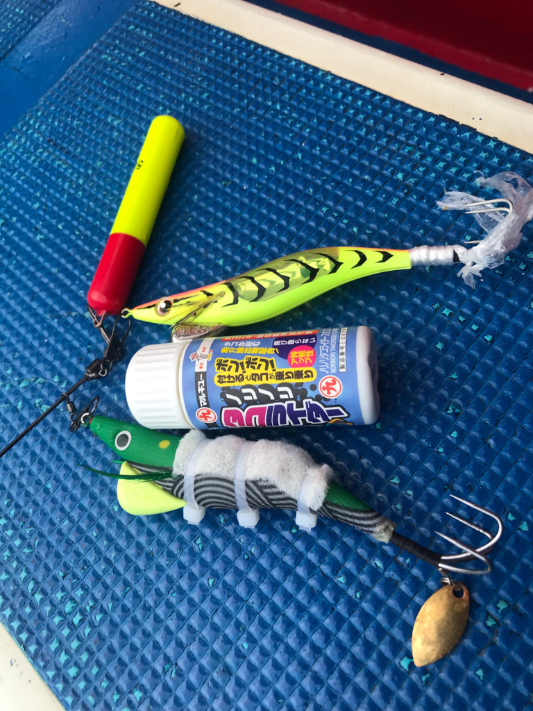 神戸二見沖のタコ釣り