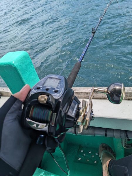 初落とし込み釣り