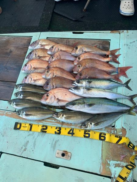 人生初の高仕掛けでの鯛釣り