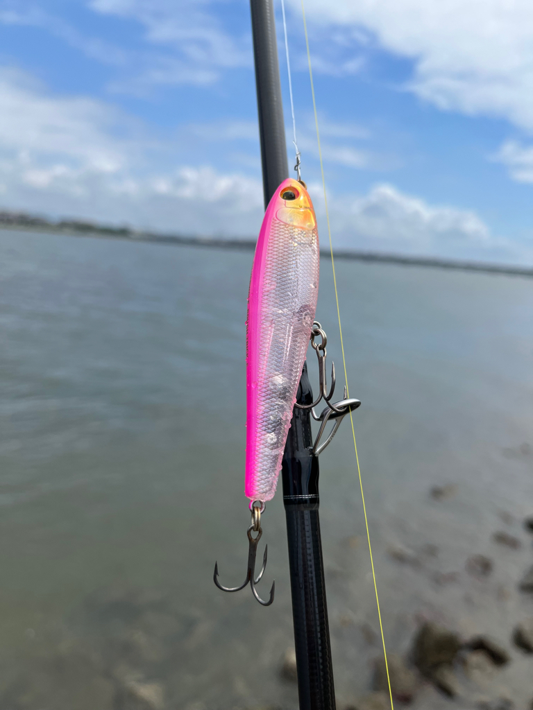 トップで釣れた?