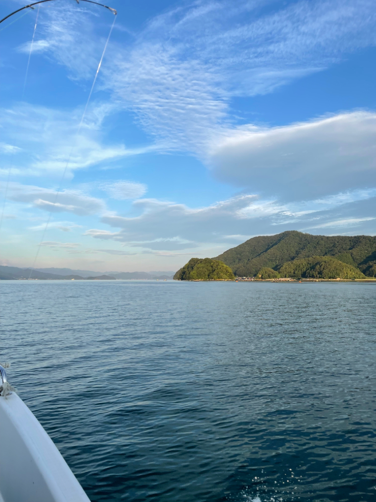 大雨前のマイボート釣行
