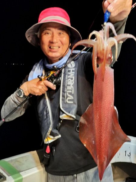 マイカ釣り！（剣先イカ）