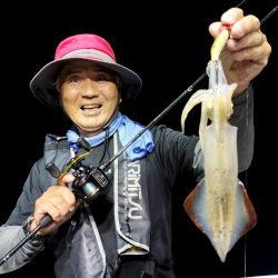 マイカ釣り！（剣先イカ）