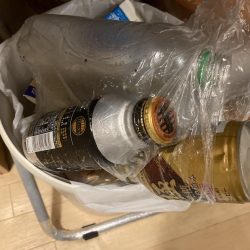 清掃活動：浅場で小チヌ