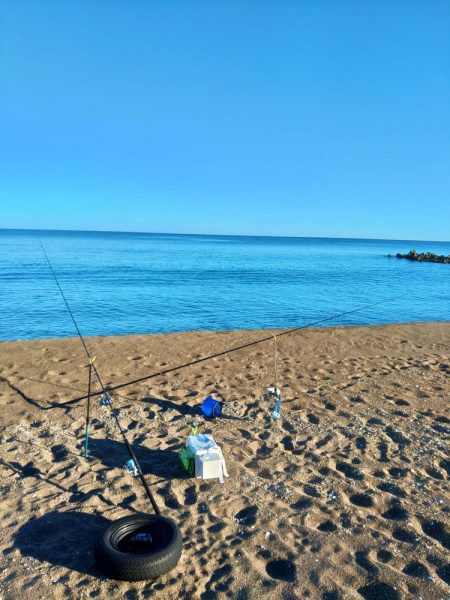 海岸で夏祭り💧