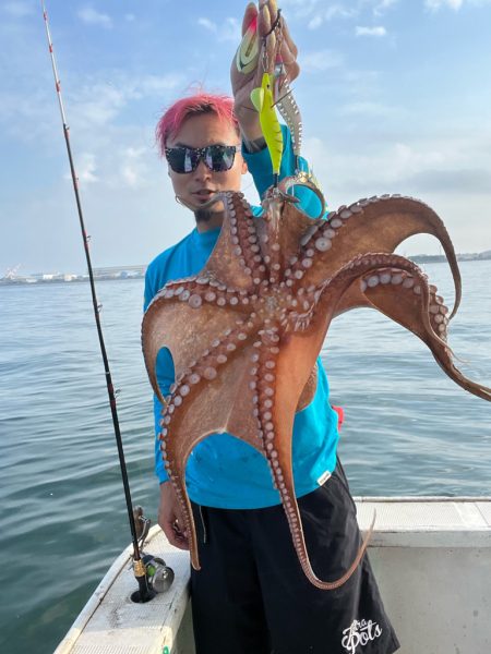 明石タコ釣り後半戦🐙