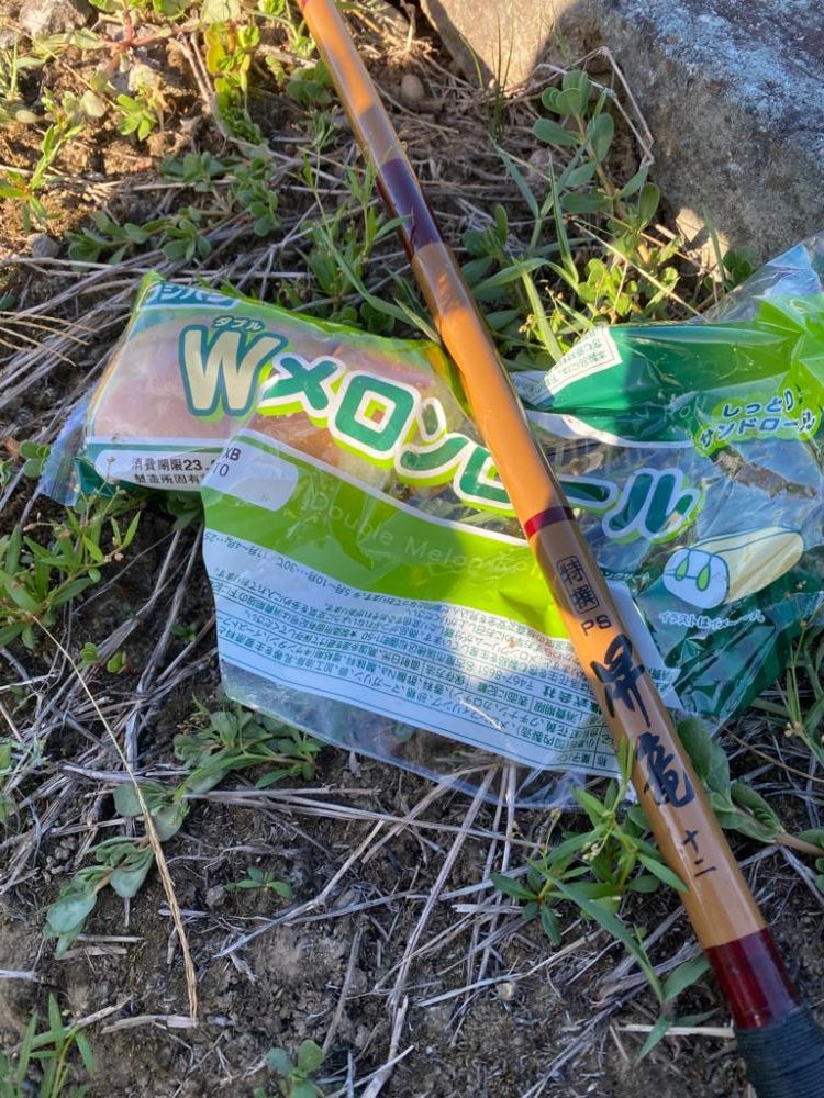 延べ竿で80アップ！