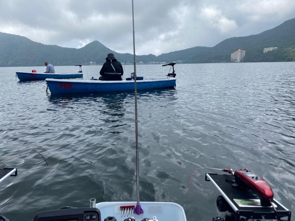 ワカサギ試し釣り