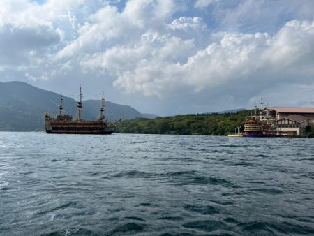 芦ノ湖、ボートワカサギ