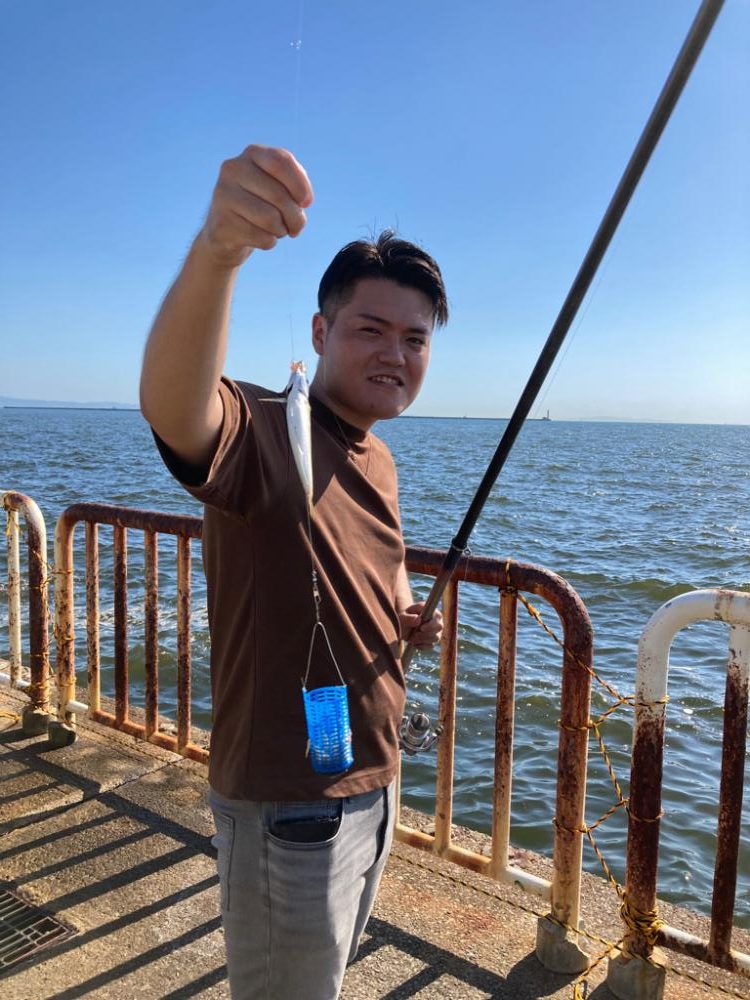 息子とサビキで