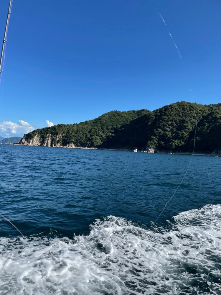 ボートでキス釣り