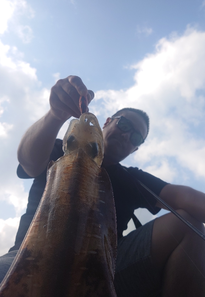 久々エギングIN対馬