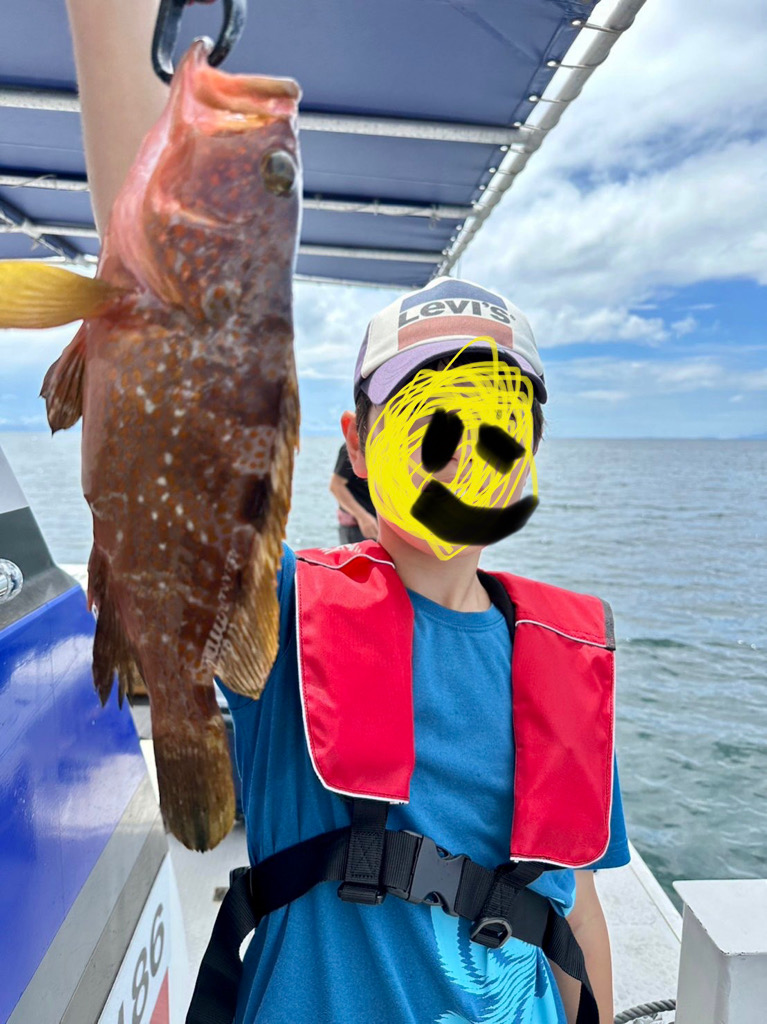 釣船　KANEMOさんにて