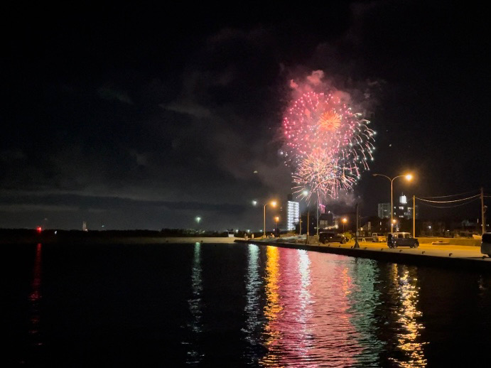 予定外の展開は豆アジゲーム。