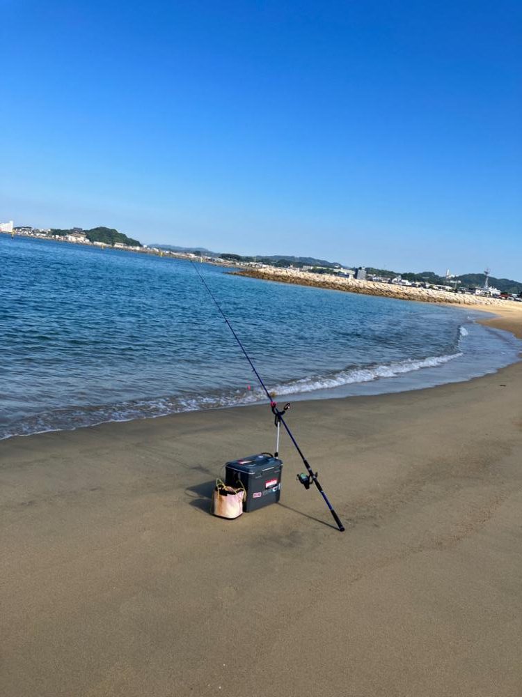 ちょい投げでキス釣り