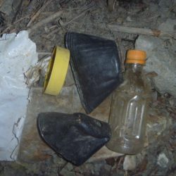 清掃活動：残暑バス