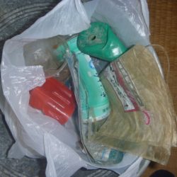 清掃活動：減水続き