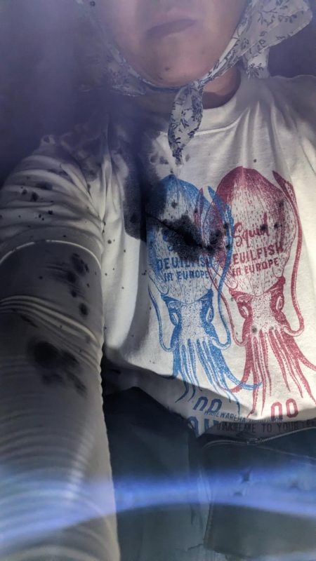 血と汗と墨(後半戦)