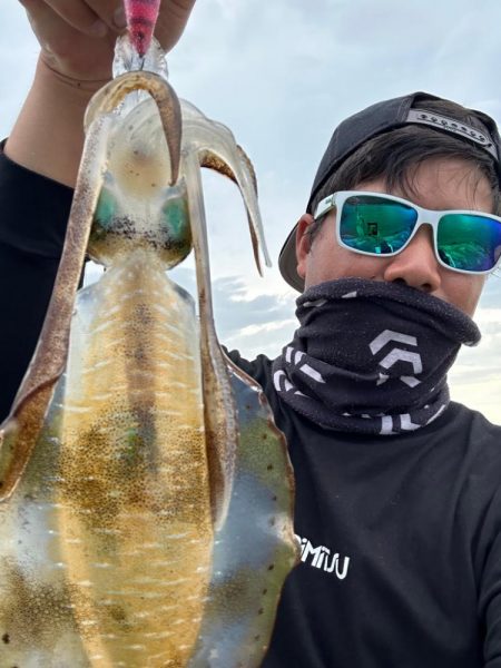 ティップラン後のエギング！